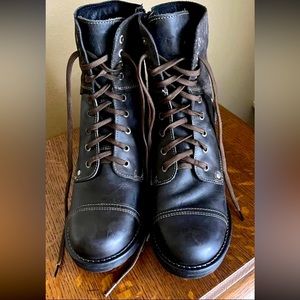 Taos Boots Crave Brown Leather size 40/9-9.5